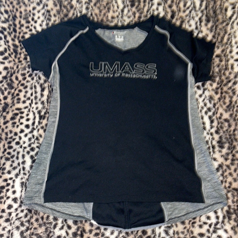 UMASS Amherst moisture wicking t shirt